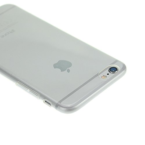 doupi® PerfectFit AllClear TPU Case für Apple iPhone 6 Plus iPhone 6s Plus ( 5,5 Zoll ) 5.5" Hülle Silikon Bumper Gummi Schutzhülle Cover Schutz Schale Siliconcase ( transparent ) - 5