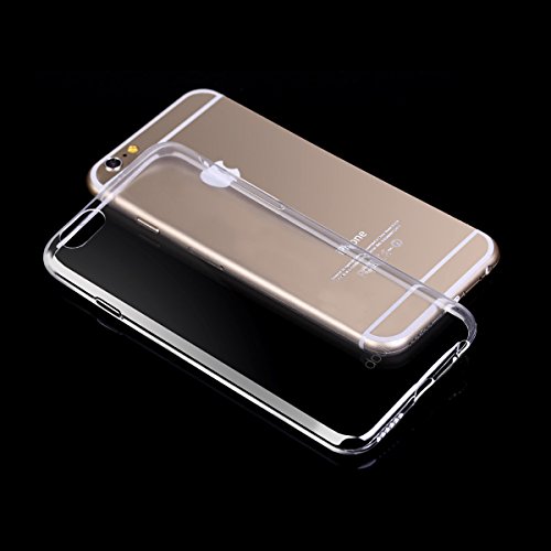 doupi® PerfectFit AllClear TPU Case für Apple iPhone 6 Plus iPhone 6s Plus ( 5,5 Zoll ) 5.5" Hülle Silikon Bumper Gummi Schutzhülle Cover Schutz Schale Siliconcase ( transparent ) - 8