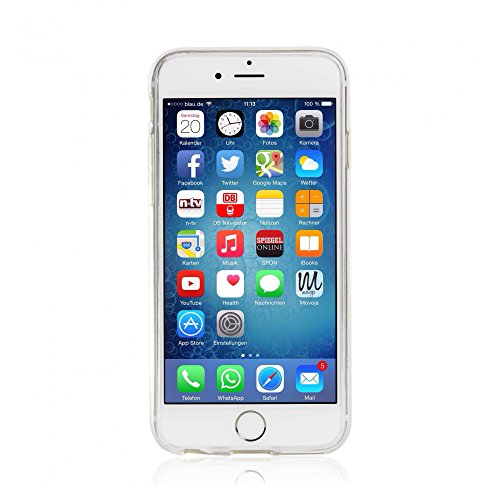 iPhone 6 6S (4,7 Zoll) Hülle TPU Case Schutzhülle Silikon Crystal Case Durchsichtig iphone6 iphone6s - Movoja® - 6