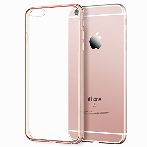iPhone 6s Plus Hülle, JETech® Apple iPhone 6 Plus / 6s Plus 5.5 Hülle Tasche Schutzhülle Case Cover Bumper und Anti-Scratch Löschen Back für iPhone 6s Plus iPhone 6 Plus 5.5 (Roségold) - 2