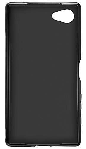 kazoj Schutzhülle Sony Xperia Z5 Compact Hülle im X-Design aus TPU in schwarz - 7