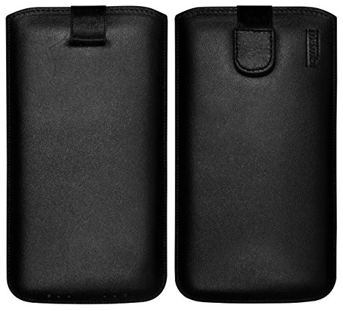 mumbi ECHT Ledertasche iPhone 6 Plus 6s Plus Tasche Leder Etui (Lasche mit Rückzugfunktion Ausziehhilfe) - 7