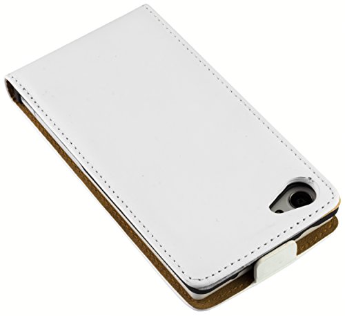 mumbi Flip Case Sony Xperia Z5 Compact Tasche weiss - 3
