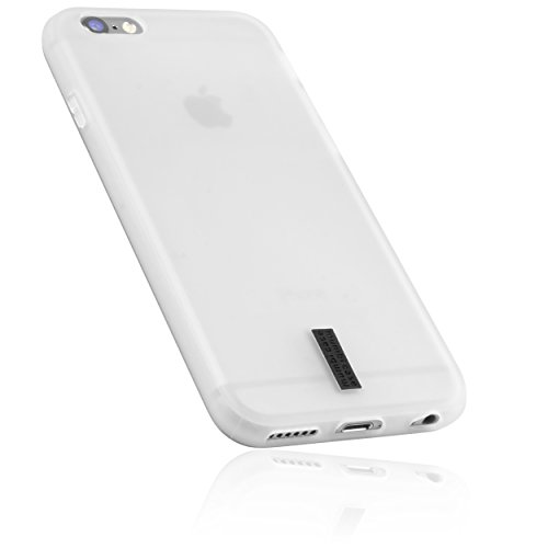 mumbi iPhone 6 Plus 6s Plus Hülle transparent weiss - 1