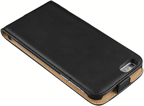 mumbi PREMIUM Leder Flip Case iPhone 6 Plus 6s Plus Tasche - 4