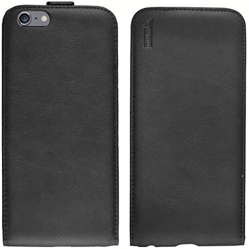 mumbi PREMIUM Leder Flip Case iPhone 6 Plus 6s Plus Tasche - 6