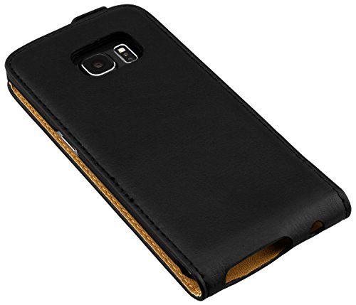 mumbi PREMIUM Leder Flip Case Samsung Galaxy S6 Edge Tasche - 4
