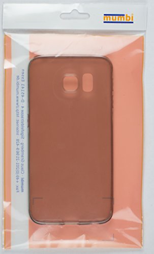 mumbi Schutzhülle Samsung Galaxy S6 Edge Hülle transparent schwarz (Ultra Slim - 0.55 mm) - 8