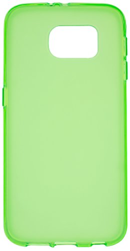 mumbi Schutzhülle Samsung Galaxy S6 / S6 Duos Hülle transparent grün (Slim - 1.2 mm) - 5