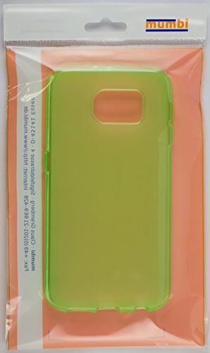mumbi Schutzhülle Samsung Galaxy S6 / S6 Duos Hülle transparent grün (Slim - 1.2 mm) - 9