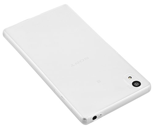 mumbi Schutzhülle Sony Xperia Z5 Hülle transparent weiss (Ultra Slim - 0.55 mm) - 2
