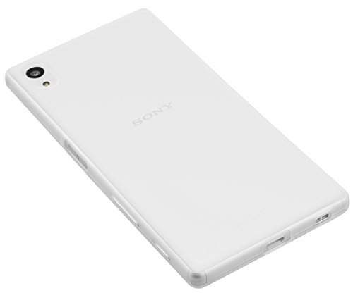mumbi Schutzhülle Sony Xperia Z5 Hülle transparent weiss (Ultra Slim - 0.55 mm) - 3