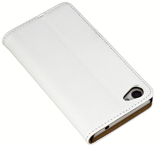 mumbi Tasche im Bookstyle für Sony Xperia Z5 Compact Tasche weiss - 4