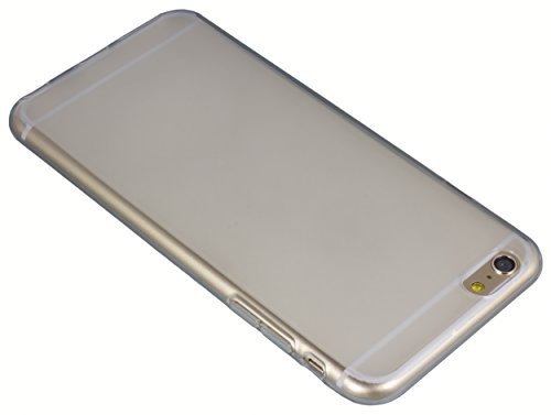mumbi TPU Schutzhülle iPhone 6 Plus 6s Plus Hülle transparent weiss - 3