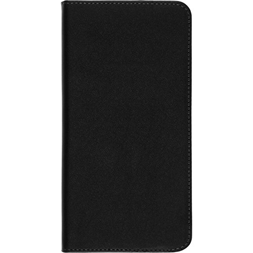 PhoneNatic Kunst-Lederhülle für Samsung Galaxy Note 5 Book-Case schwarz Tasche Galaxy Note 5 Hülle + 2 Schutzfolien - 5