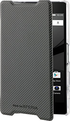 Roxfit Sony Xperia Z5 Compact Slim Book Case - Black - 3