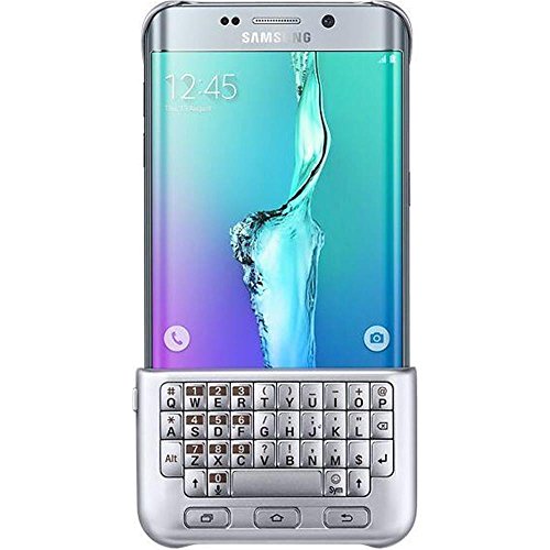 Samsung Keyboard Case mit Tastatur für Galaxy S6 Edge+ silber - 1