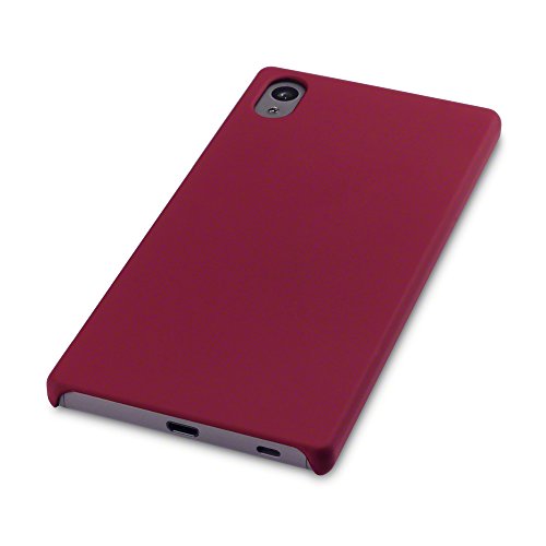 Sony Xperia Z5 Schutzhülle, Terrapin Gummiertes Hardskin Hülle für Sony Xperia Z5 Hülle Rot - 4