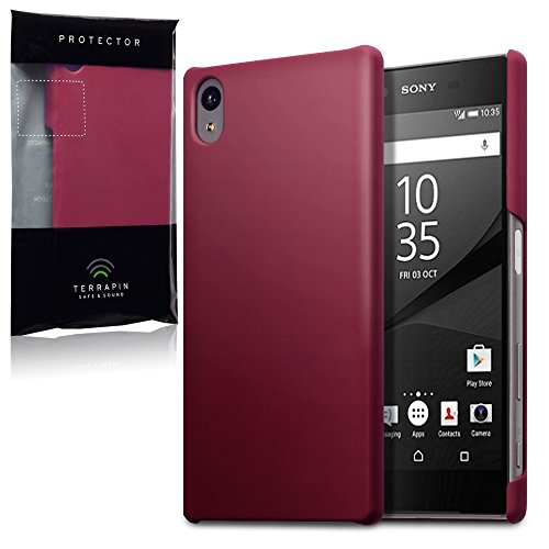 Sony Xperia Z5 Schutzhülle, Terrapin Gummiertes Hardskin Hülle für Sony Xperia Z5 Hülle Rot - 7