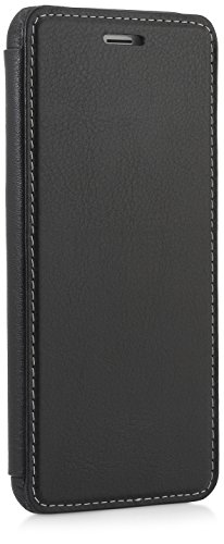 StilGut Book Type Case ohne Clip, Hülle aus Leder für Apple iPhone 6 Plus (5.5"), schwarz nappa - 5