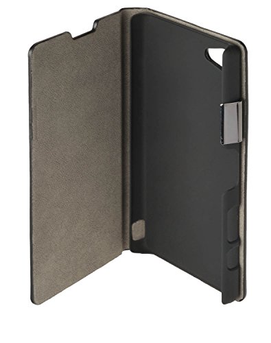 yayago Book style Tasche für Sony Xperia Z5 Compact Hülle Slim mit Standfunktion Schwarz - 4
