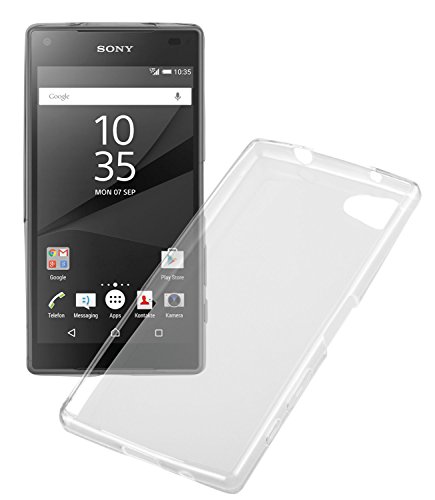 yayago Schutzhülle für Sony Xperia Z5 Compact Hülle UltraSlim (0,8mm) Transparent - 4