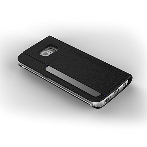 Zenus Minimal Diary Echtleder-Klapptasche für Samsung Galaxy S6 Edge schwarz - 6