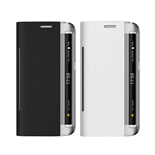Zenus Minimal Diary Echtleder-Klapptasche für Samsung Galaxy S6 Edge schwarz - 7