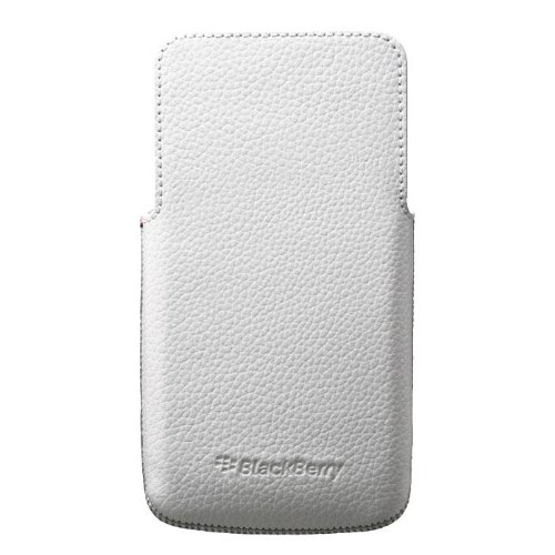 BlackBerry Z30 Leder Pocket Case weiß - 2