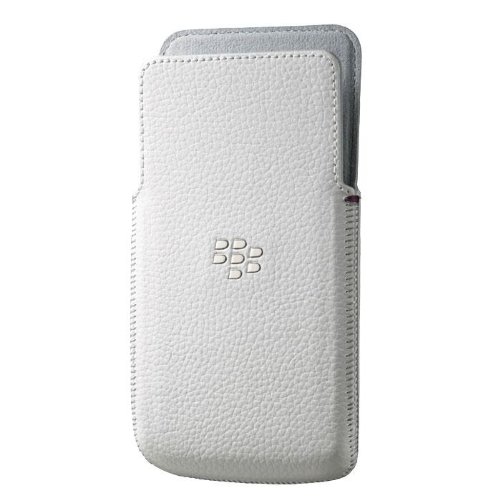 BlackBerry Z30 Leder Pocket Case weiß - 3