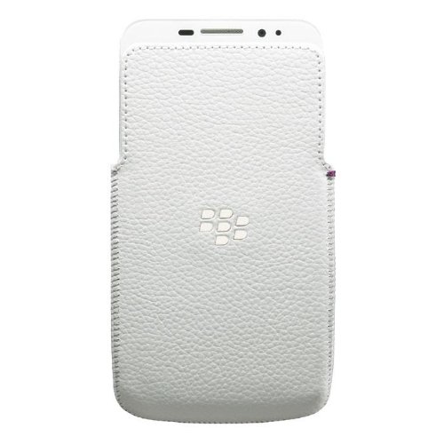 BlackBerry Z30 Leder Pocket Case weiß - 4