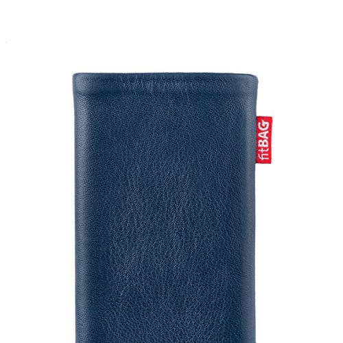 fitBAG Beat Royalblau Handytasche Tasche aus Echtleder Nappa mit Microfaserinnenfutter für LG G5 - 4
