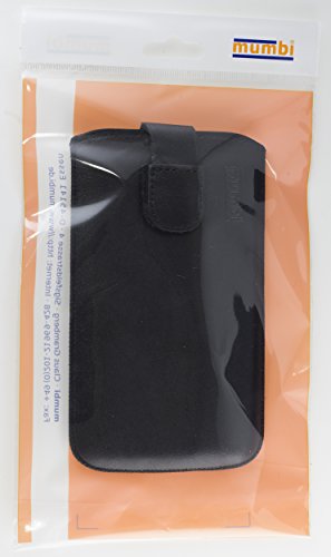 mumbi ECHT Ledertasche Samsung Galaxy S4 mini Tasche Leder Etui (Lasche mit Rückzugfunktion Ausziehhilfe) - 9