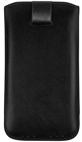 mumbi ECHT Ledertasche Samsung Galaxy S5 Mini Tasche Leder Etui (Lasche mit Rückzugfunktion Ausziehhilfe) - 7