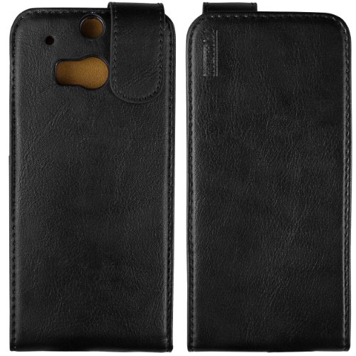 mumbi PREMIUM Leder Flip Case HTC One M8 / M8s Tasche - 7