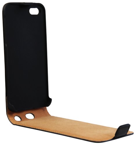 mumbi PREMIUM Leder Flip Case iPhone SE 5 5S Tasche - 8