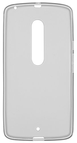 mumbi Schutzhülle Motorola Moto X Play Hülle transparent schwarz - 5