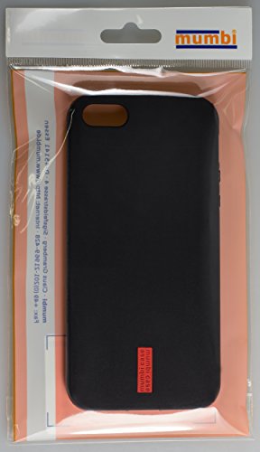 mumbi TPU Silikon Schutzhülle iPhone SE 5S 5 Hülle in schwarz - 10