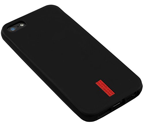 mumbi TPU Silikon Schutzhülle iPhone SE 5S 5 Hülle in schwarz - 5