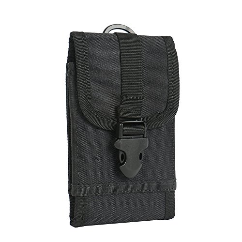 Gürteltasche / Holster für Kodak Ektra, schwarz | extrem robuste Handyhülle Smarpthone Schutz Tasche Hülle outdoor / camping case - K-S-Trade(TM) - 3