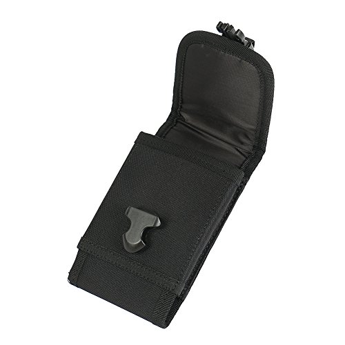 Gürteltasche / Holster für Kodak Ektra, schwarz | extrem robuste Handyhülle Smarpthone Schutz Tasche Hülle outdoor / camping case - K-S-Trade(TM) - 5