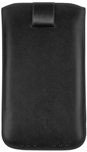 mumbi ECHT Ledertasche Huawei Mate 9 Tasche Leder Etui (Lasche mit Rückzugfunktion Ausziehhilfe) - 3