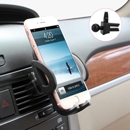 Avolare® Handyhalterung Halter Auto Lüftung Lüftungsschlitz Belüftung Universale Autohalterung Phone Halter [einzigartiges Design, Hohe Qualität ] für iPhone,Samusung,Huawei,LG und mehr -