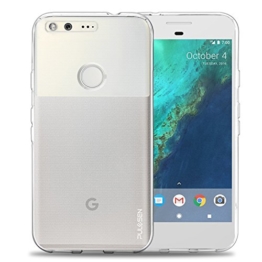 Google Pixel Hülle, PULESEN® Google Pixel Schutzhülle Case Cover [kristallklar] Ultra dünn / Nicht sperrig / Kratzfestes Premium-Transparent Weiche TPU-Schutzhülle für Google Pixel 2016 -