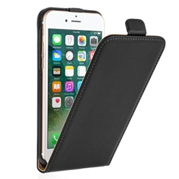 iPhone 7 Hülle, von Caseflex [Echt Leder] Leichtgewichtige & Schmale Klapphülle [Magnetverschluss] - Passgenau für das iPhone 7 (2016 Model) -