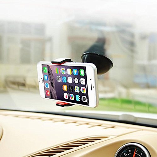 Maclean MC-658 Universal Auto Halterung mit Kugelgelenk KFZ Halter für Handy PDA GPS Smartphone Car Holder für Samsung Galaxy S6 S5 S4 Mini S4 iPhone 6 5s HTC One M8 M9 LG G3 G4 Sony Xperia Z2 und weitere Geräte -