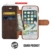 Mulbess iPhone 7 hülle in Kaffee Braun,Ledertasche mit Kartenfach und Magnetverschluss für Apple iPhone 7 (4,7 Zoll) Tasche Leder - 